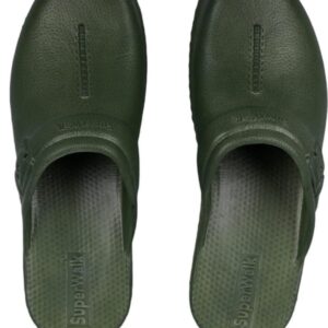 EVA Lightweight Ultra Soft Slide Clogs for men front view by Trulyfeb