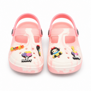 Teddy Vibes Comfort Crocs For Girls- EVA Clogs