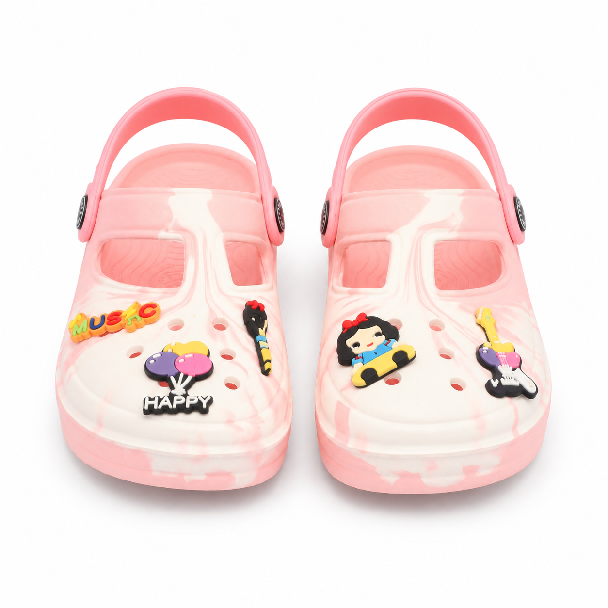 Teddy Vibes Comfort Crocs For Girls- EVA Clogs