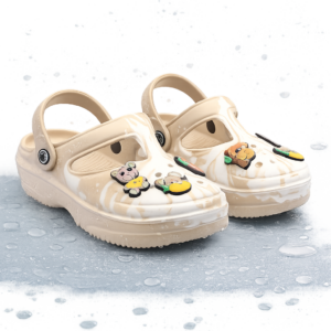 Teddy Vibes Comfort Crocs For Girls- EVA Clogs