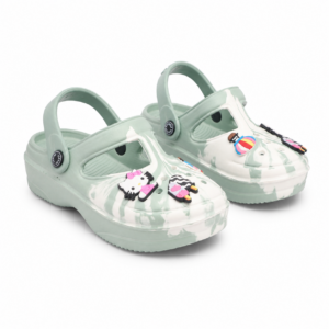 Teddy Vibes Comfort Crocs For Girls- EVA Clogs